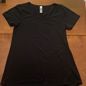 Lularoe XXS black Tunic lightly worn